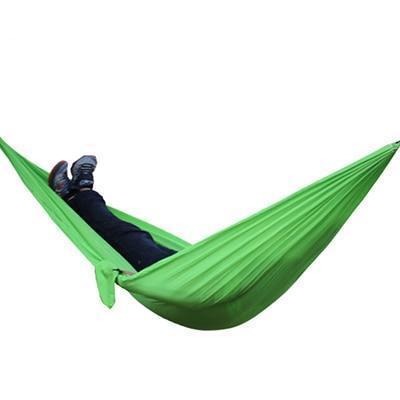 Backpacking Hammock - Portable Nylon Parachute Outdoor Double Hammock - iztia