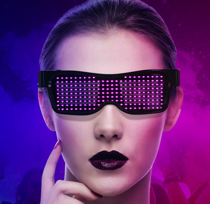 Multicolor Party LED Glasses Dynamic Flashing LED Glasses - iztia