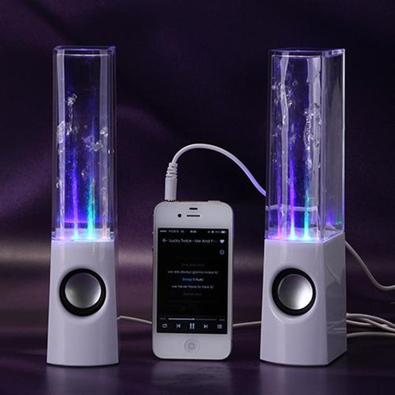 Wireless Dancing Water Speaker LED Light Fountain Speaker Home Party - iztia