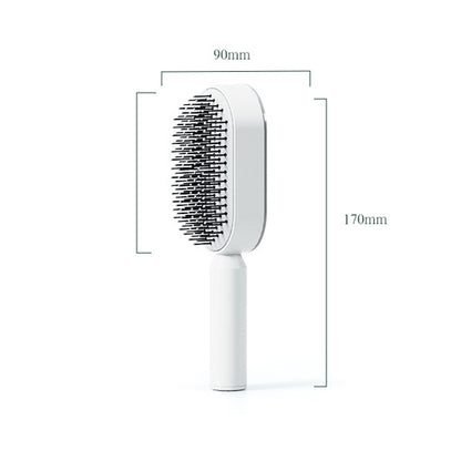 Women Fashion 3D Hair Growth Comb Hairbrush Self-Cleaning Hair Brush  Self Cleaning Hair Brush For Women Massage Scalp Promote Blood Circulation Anti Hair Loss - iztia