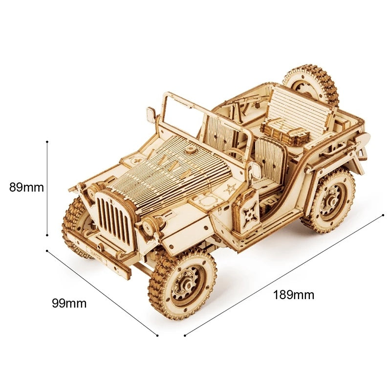 3D Wooden Puzzle Model Toys - iztia