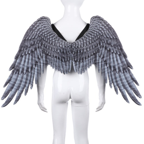 Halloween 3D Angel Wings Mardi Gras Theme Party Cosplay Wings - iztia