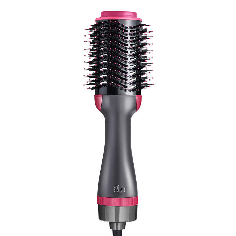 One-Step Electric Hair Dryer Comb Multifunctional Comb Straightener Hair Curling - iztia