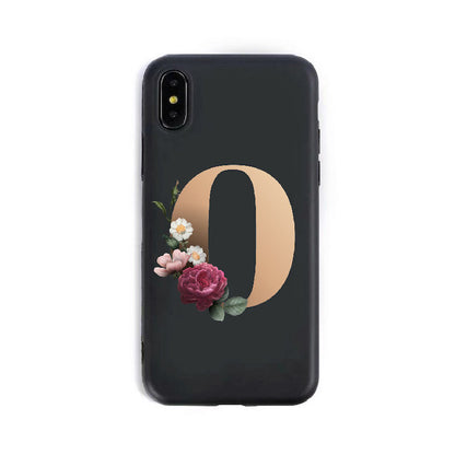 26 English Alphabet Silicone Phone Cases - iztia