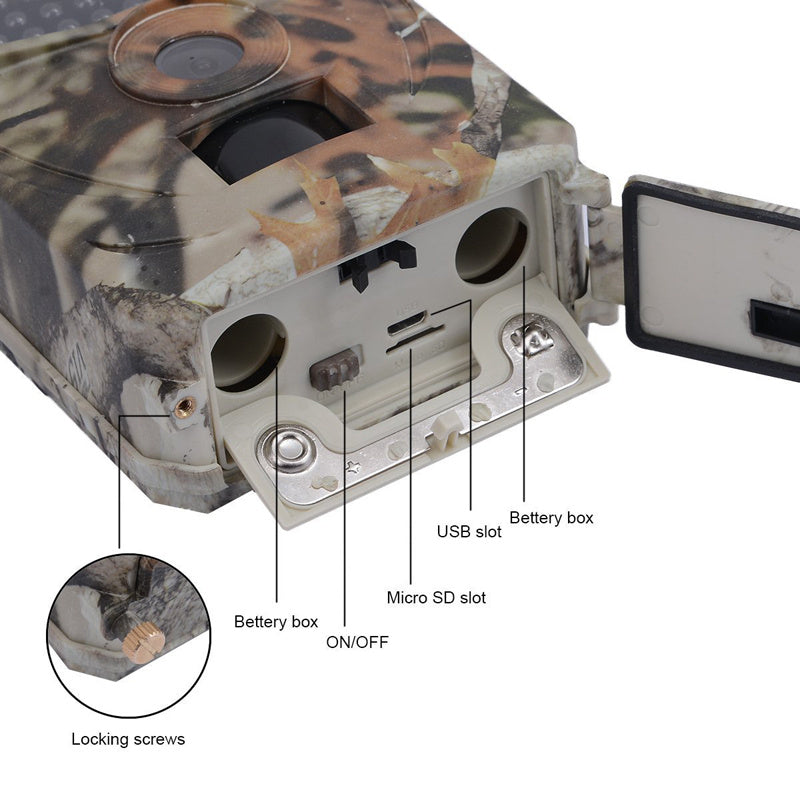 JPEG Trail Wildlife Camera 20MP IP65 Wireless Photo Capture - iztia