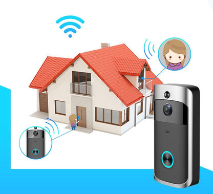 Wireless Video Camera Ringer Doorbell Ring - iztia