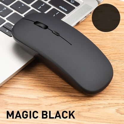 Factory direct business thin wireless mouse + mobile U disk + pen three pieces of office gift custom-made LOGO - iztia