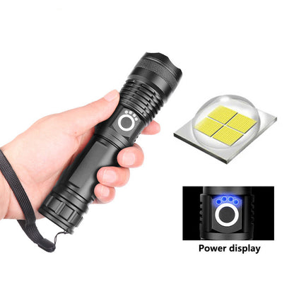 USB Charging Zoom P50 Flashlight - iztia