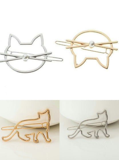 Cute Kitty Hair Clips - iztia