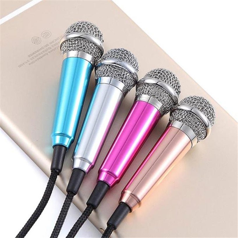 Mini mobile phone microphone mobile phone recording sing small microphone small microphone - iztia