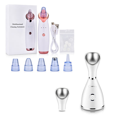 Blackhead Instrument Electric Suction Facial Washing Instrument Beauty Acne Cleaning Blackhead Suction Instrument - iztia