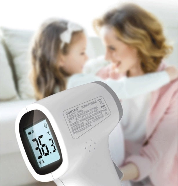 Non-contact temperature measuring electronic thermometer - iztia