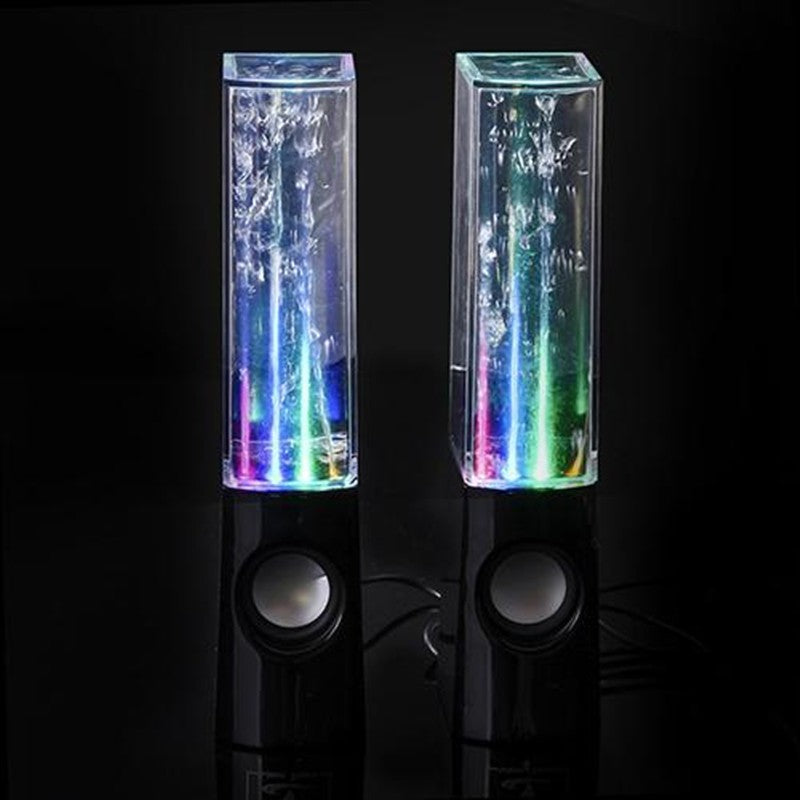 Wireless Dancing Water Speaker LED Light Fountain Speaker Home Party - iztia