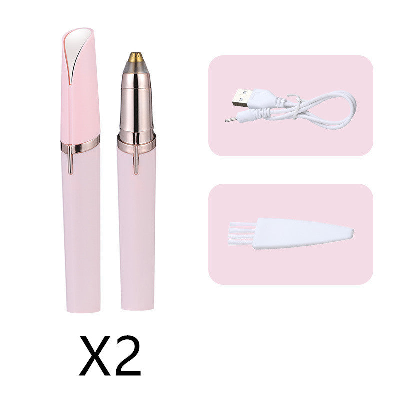 Eyebrow Epilator Maquiagem Profissional Completa Trymer Do Brwi Eye Brow Trimmer For Rasoir Visage Femme Make Up Eye Brow Shaper - iztia