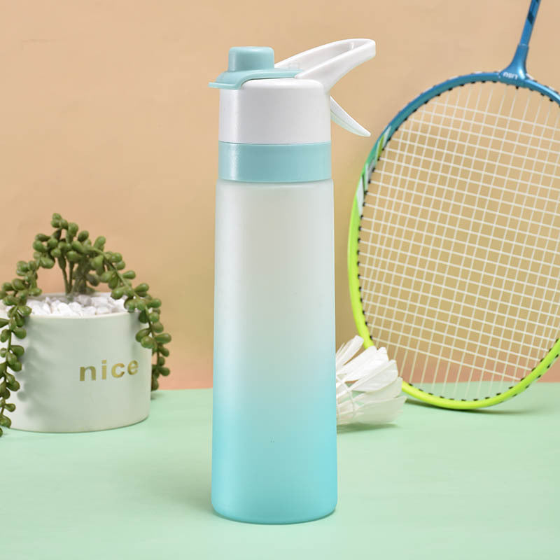 Spray Water Bottle For Girls Outdoor Sport Fitness Water Cup Large Capacity Spray Bottle Drinkware Travel Bottles Kitchen Gadgets - iztia