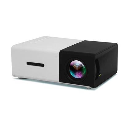 Portable Projector 3D Hd Led Home Theater Cinema HDMI-compatible Usb Audio Projector Yg300 Mini Projector - iztia