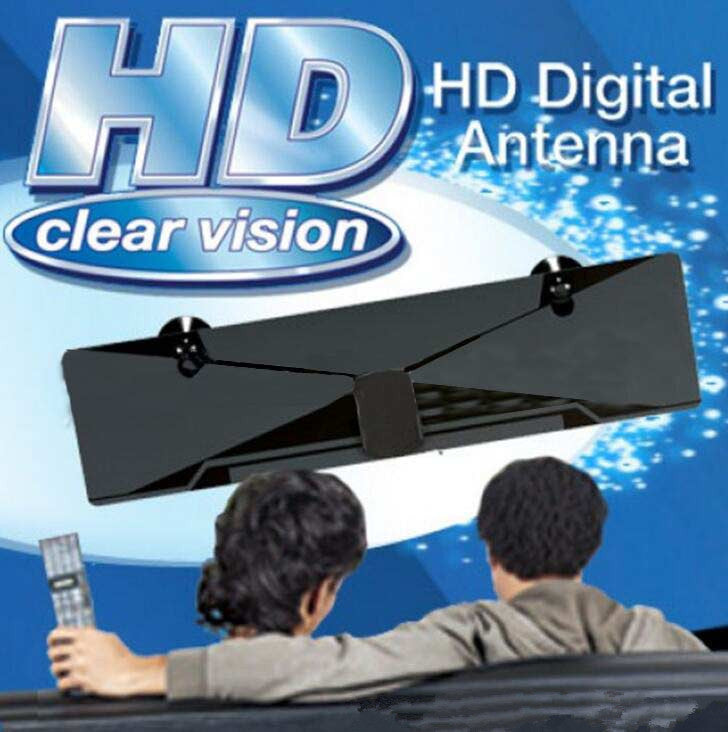 HD Clear Vision Digital Antenna TV antenna satellite receiver suction plate fixation - iztia