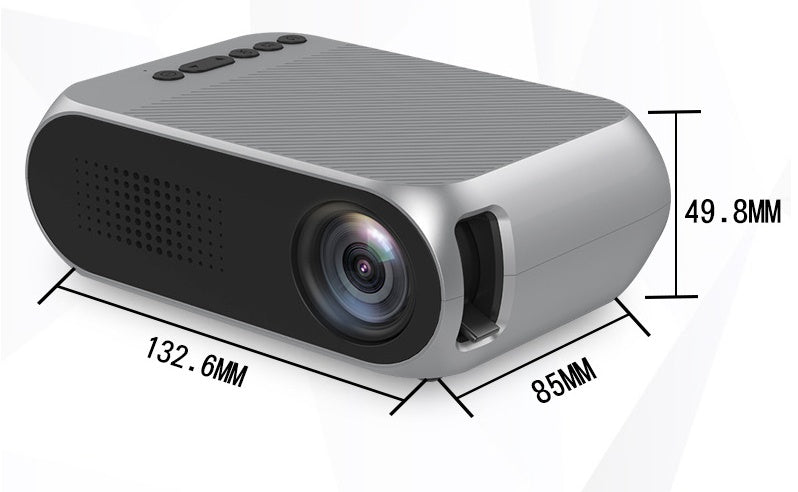 Projector supports HD 1080P mini home pico projector - iztia