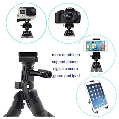 Mini Flexible Sponge Octopus Tripod Smartphone Tripod For Gopro 10 9 Camera Accessory - iztia