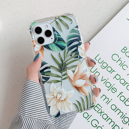 Banana Leaf Watercolor Flowers Are Suitable For Protecting Mobile Phone Cases - iztia