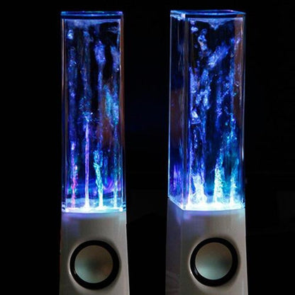 Wireless Dancing Water Speaker LED Light Fountain Speaker Home Party - iztia