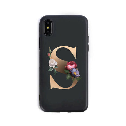 26 English Alphabet Silicone Phone Cases - iztia