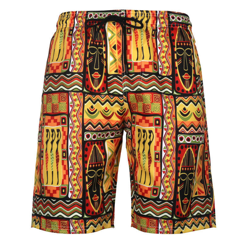 Men's Beach Pants Casual Shorts Octopus Amazon Plus Size Sweatpants - iztia