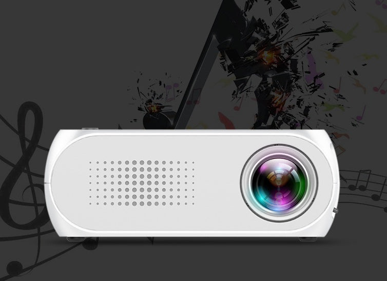 Projector supports HD 1080P mini home pico projector - iztia