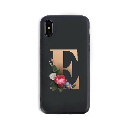 26 English Alphabet Silicone Phone Cases - iztia