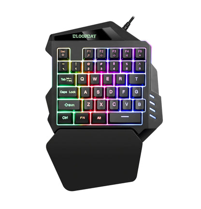 Mobile gaming computer keyboard - iztia