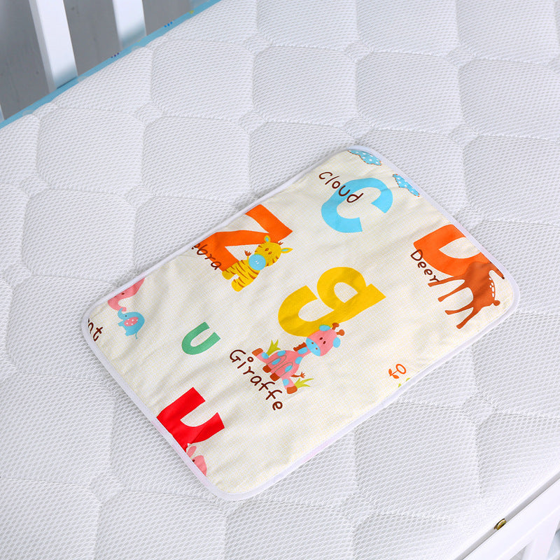 Baby cotton portable diaper changing pad - iztia