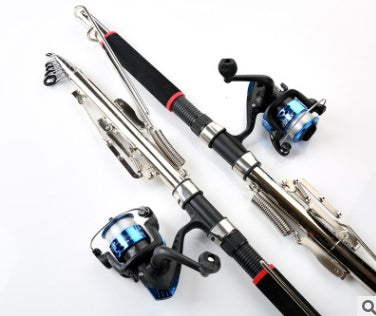 Wholesale sea pole automatic fishing rod spring  super hard long shot throwing rod set fishing gear cross-border supply - iztia