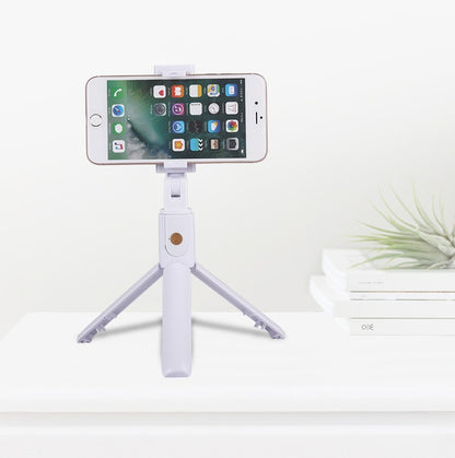 Compatible with Apple, Bluetooth version of stainless steel tripod - iztia