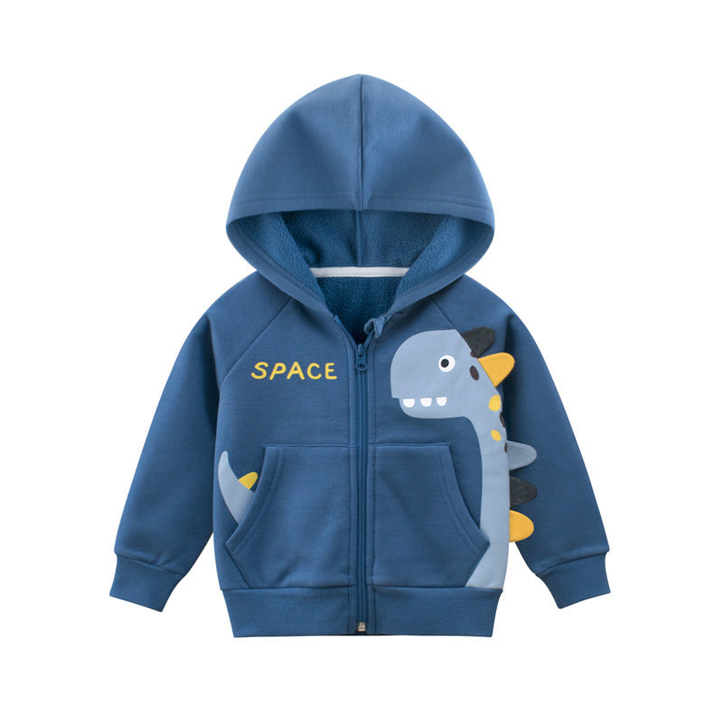 Children's Jacket Sweater Fleece Baby Boy Clothes - iztia