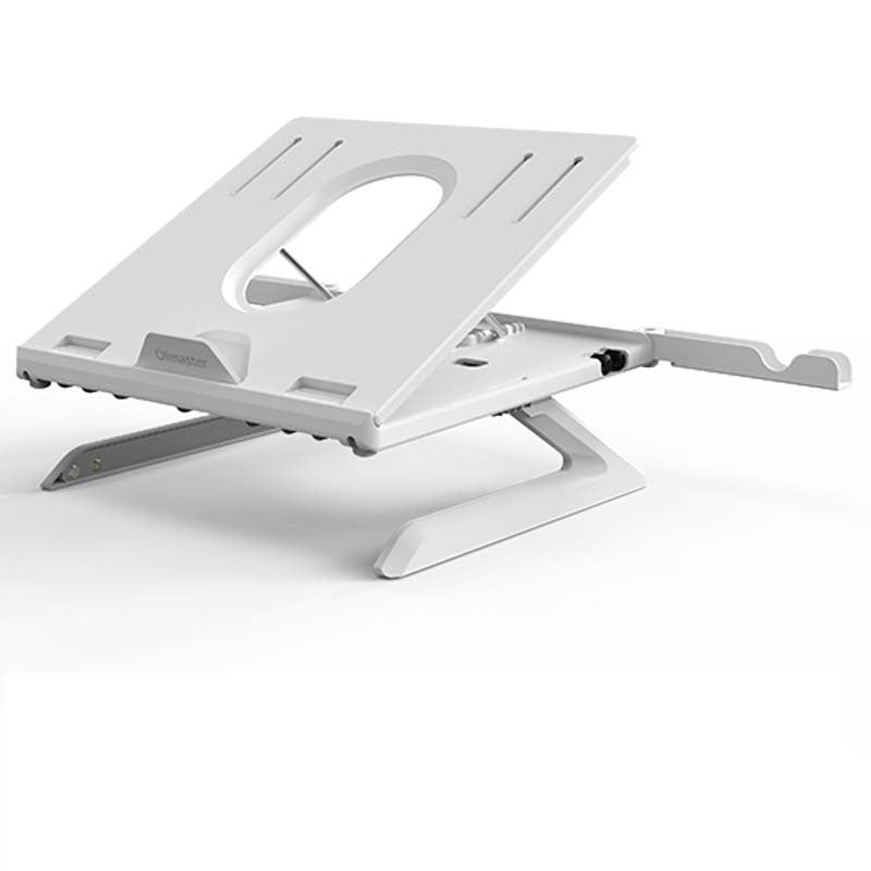 Multifunctional Folding Laptop Stand: Portable, Adjustable, Aluminum Alloy Base - iztia