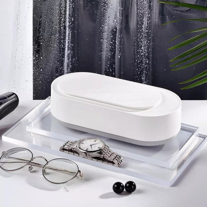 Clean Ultrasonic Cleaner Portable 45000Hz High-Frequency Vibration Cleaning Machine Jewelry Glasses Watch Cleaning - iztia