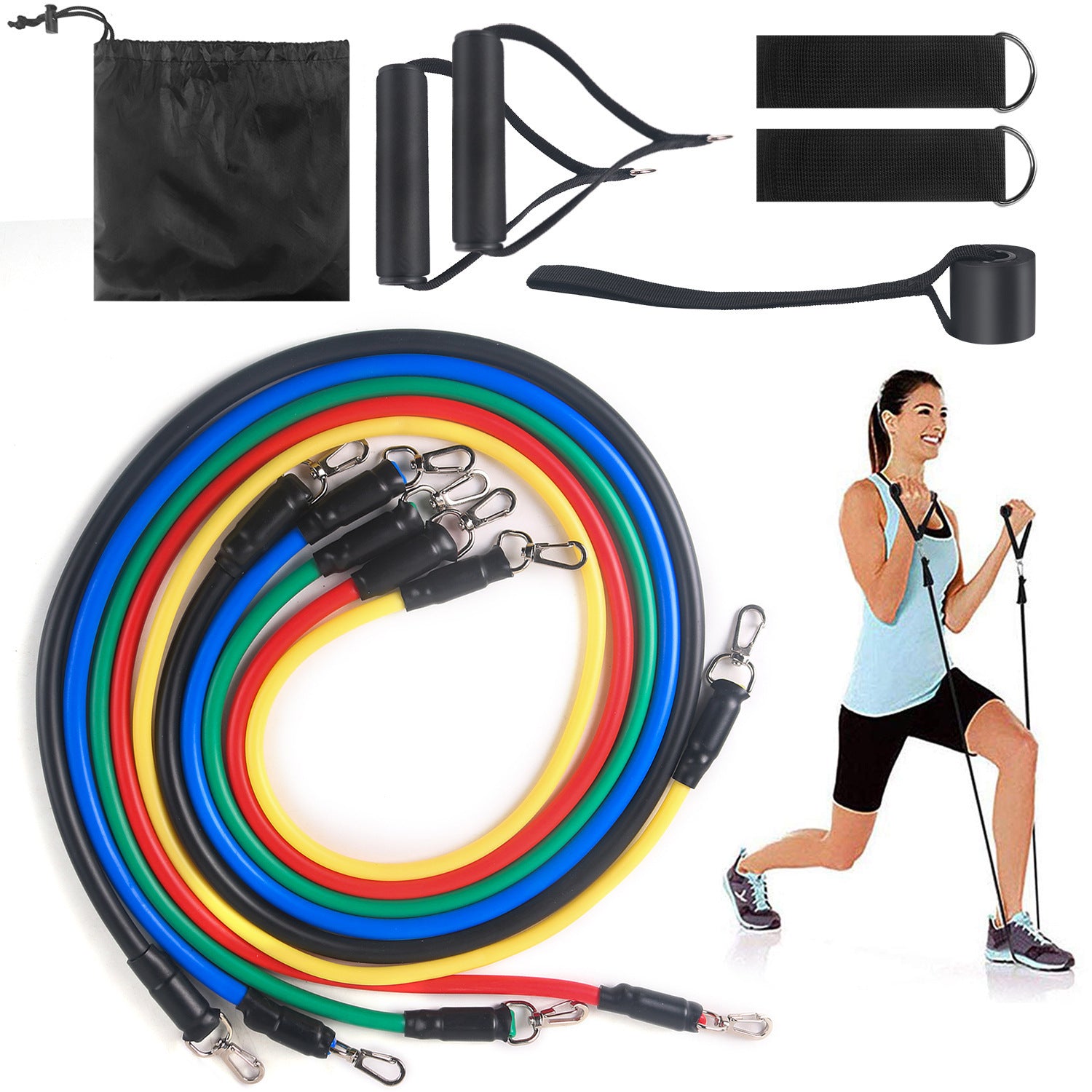 Fitness Rally Elastic Rope Resistance Band - iztia