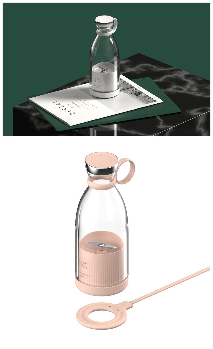 350ML Electric Juicer Blender Mixer USB Rechargeable Machine Household Portable Blender Maker Cup Kitchen Tool Kit - iztia