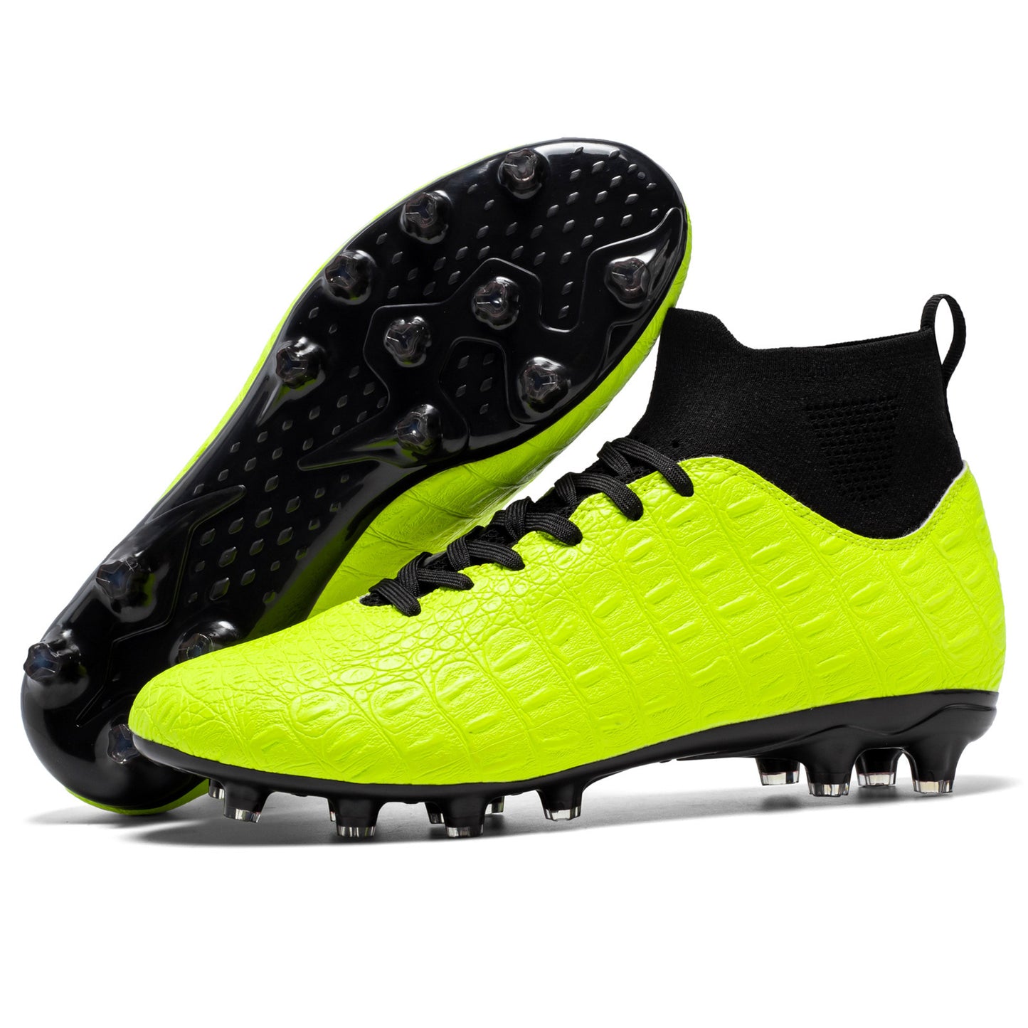 Football Men's High-top Foot Sock Training Shoes - iztia