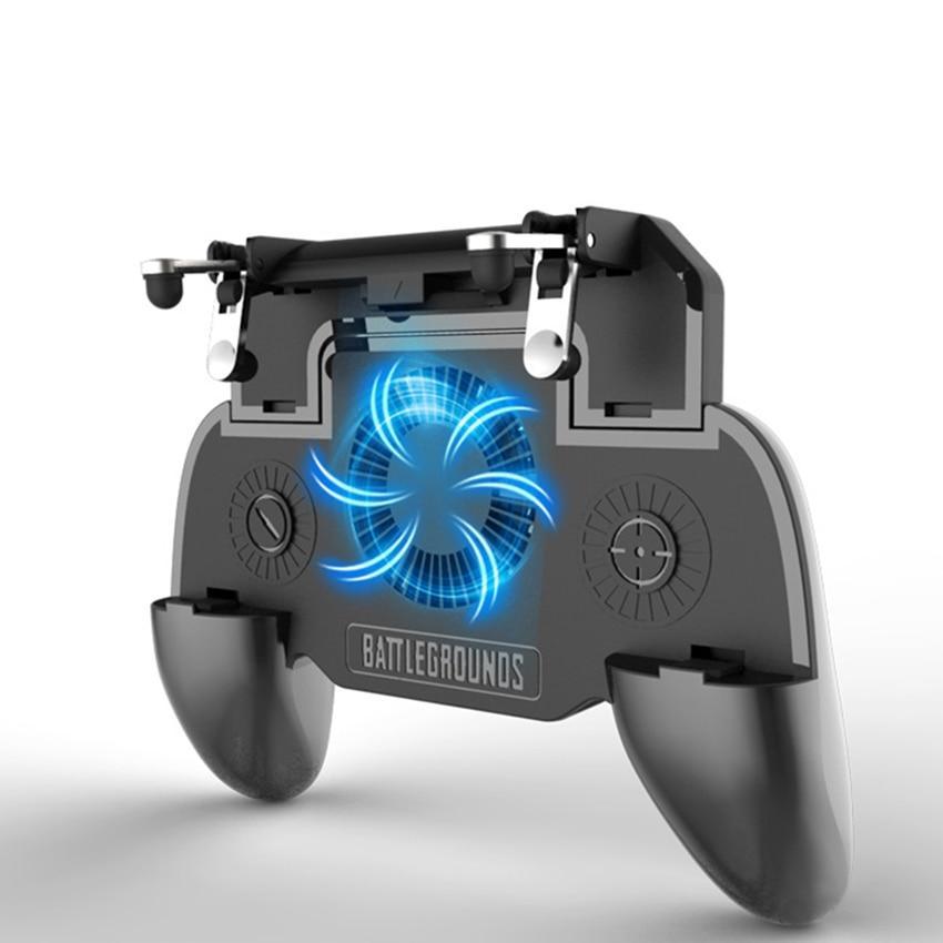 5 in 1 Mobile Gaming Controller With Fan Plus PowerBank - iztia