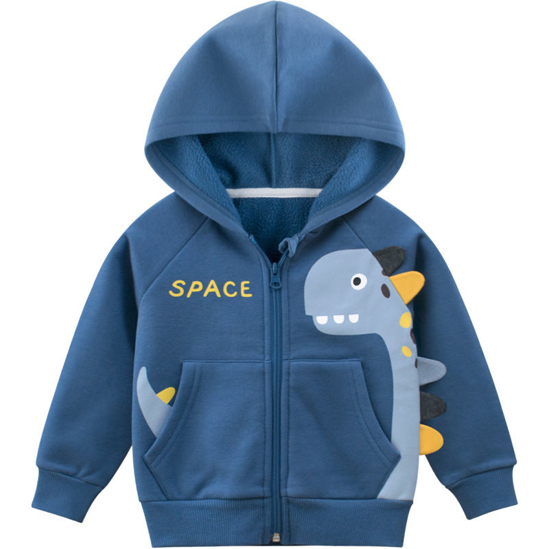 Children's Jacket Sweater Fleece Baby Boy Clothes - iztia