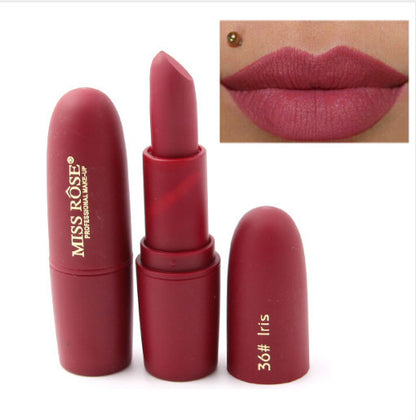 Lipstick matte moisturizing lipstick lasts without fading - iztia