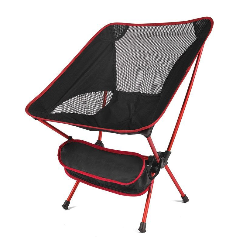 Travel Ultralight Folding Chair Superhard High Load Outdoor Camping Chair Portable Beach Hiking Picnic Seat Fishing Tools Chair - iztia