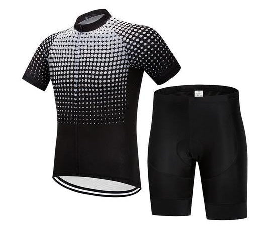 Cycling Set - WhiteDots - iztia