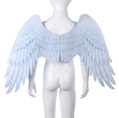 Halloween 3D Angel Wings Mardi Gras Theme Party Cosplay Wings - iztia