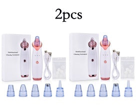 Blackhead Instrument Electric Suction Facial Washing Instrument Beauty Acne Cleaning Blackhead Suction Instrument - iztia