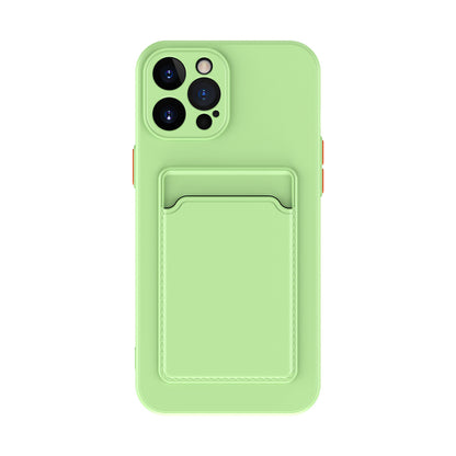 Simple Pure Color Liquid Silicone Phone Case - iztia