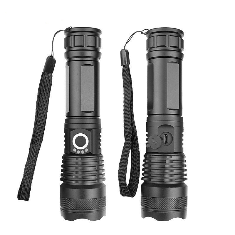 USB Charging Zoom P50 Flashlight - iztia