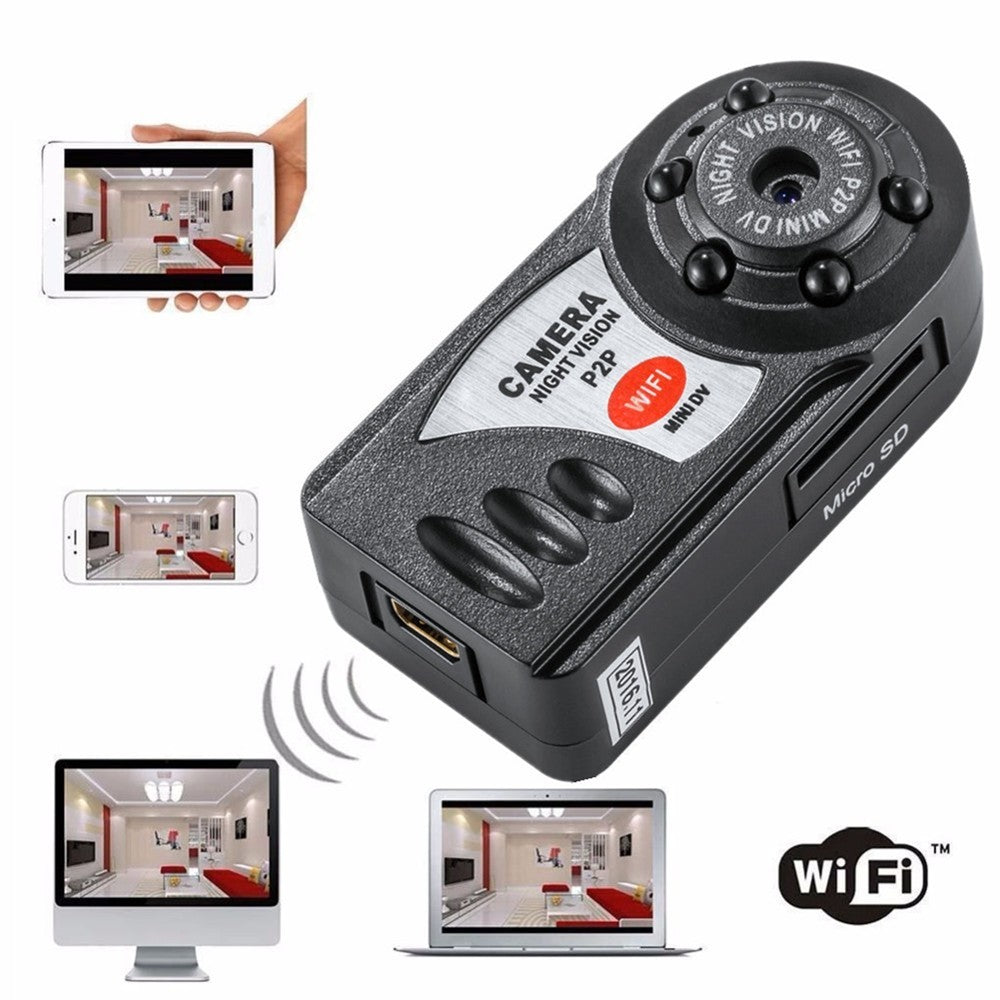 Mini WiFi Camera Wireless Securiy Video Camera With Infrared Night Vision Wireless DVR - iztia