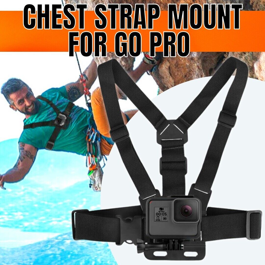 Chest Strap Mount Accessories Adjustable Phone Holder For GoPro Hero 9 8 - iztia